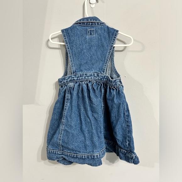 Vintage BABY GAP denim dress - Picture 2 of 3